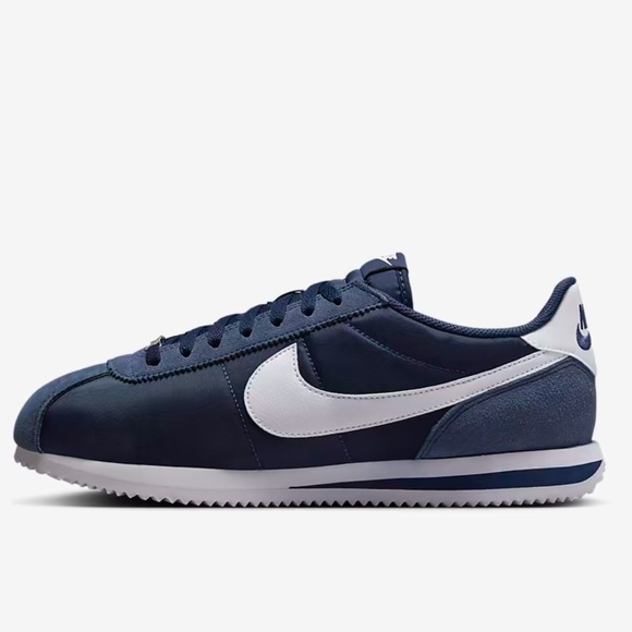 NIB- Nike Cortez Basic Nylon ‘06 “Midnight Navy”Men Sneakers- - Picture 7 of 8